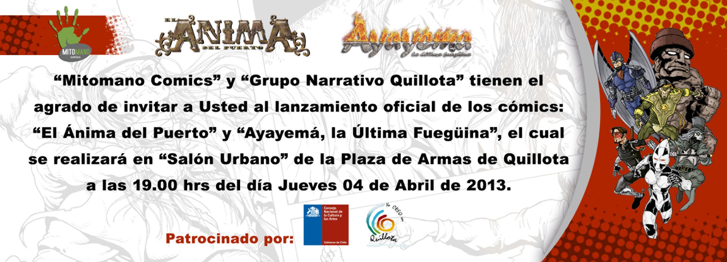 Primer Lanzamiento en la ciudad de Quillota